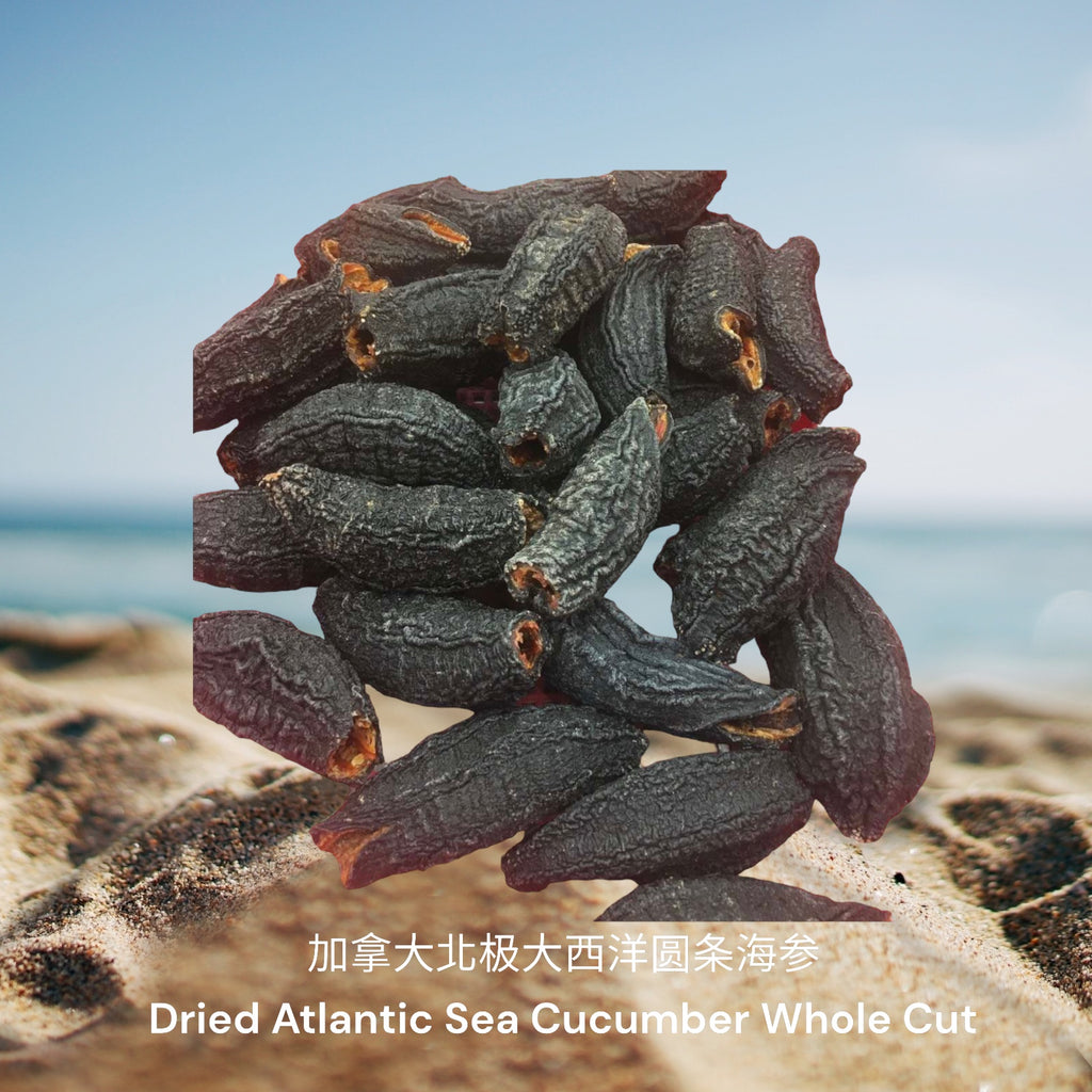 加拿大北极大西洋圆条海参/ Dried Atlantic Sea Cucumber Whole Cut