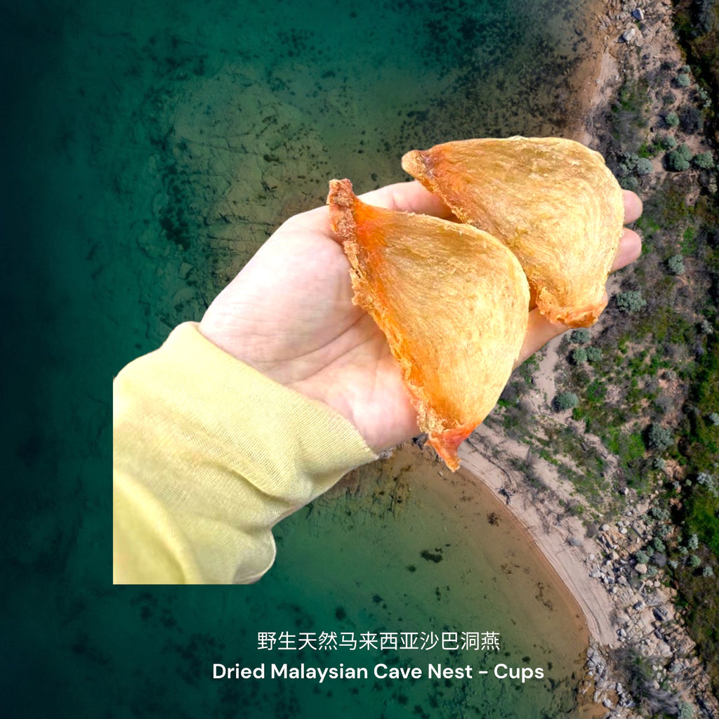 野生天然马来西亚沙巴洞燕-盏 / Dried Wild All-Natural Malaysian Sabah Cave Nest - Cups