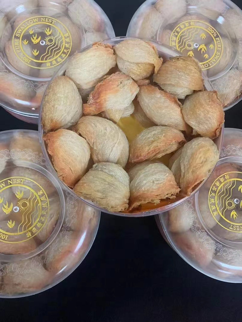 中国邮寄:沙巴纯天然野生洞燕-大盏 / Dried Malaysian Cave Birds Nest Cup - Large (Order to China)