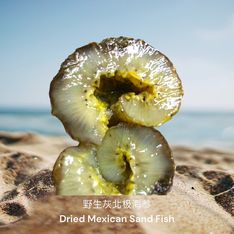 野生灰北极海参/  Dried Mexican Sand Fish
