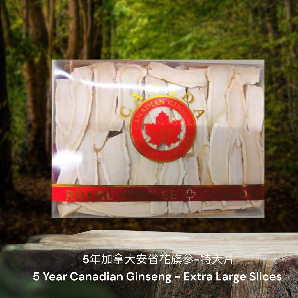 5年加拿大安省花旗参-大片 I 5 Year Canadian Ginseng - Large Slices