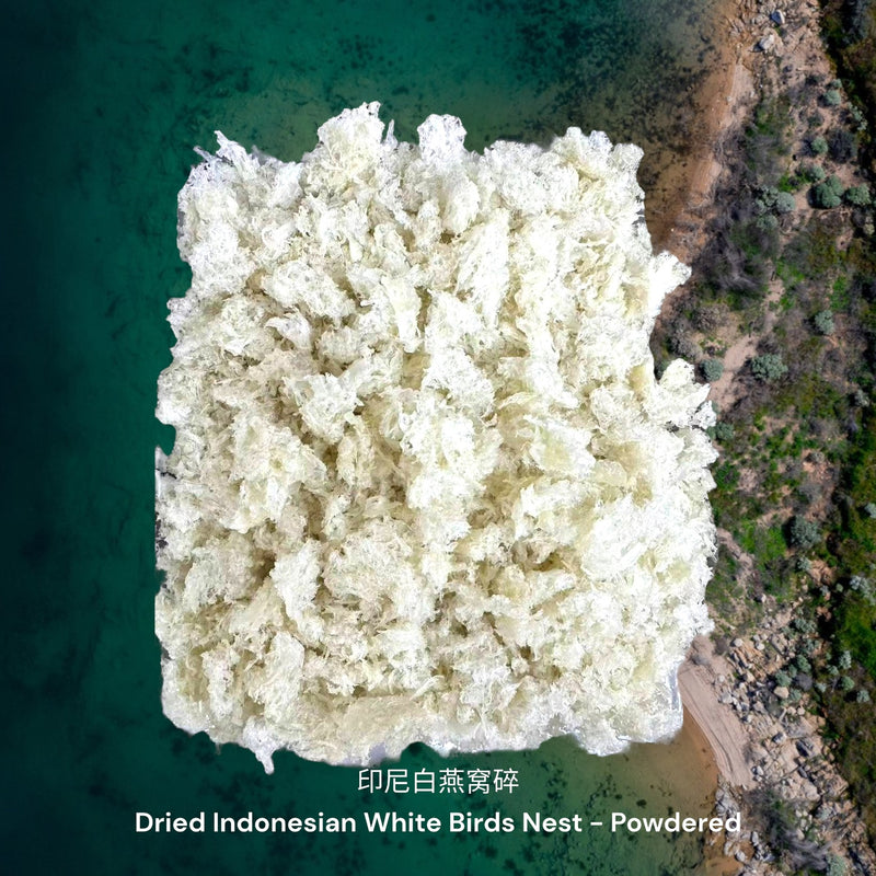 印尼白燕窝-碎 I Dried Indonesian White Birds Nest - Powdered